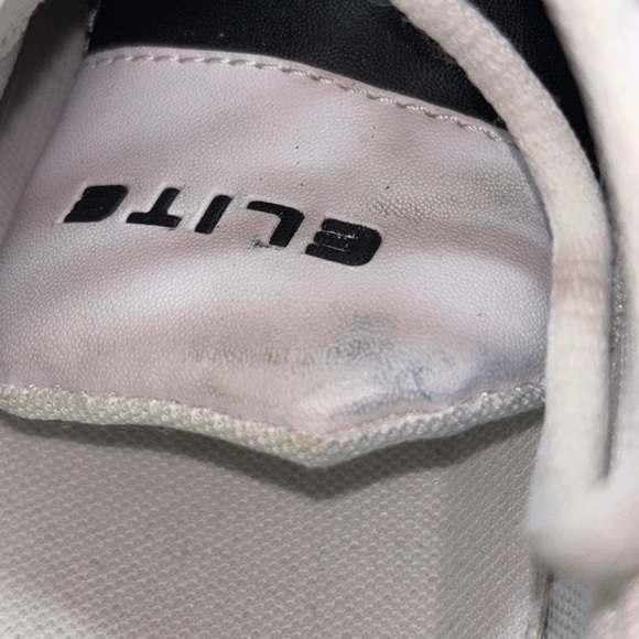 Elite Bowling Shoes Womens Size 8.5 Black White - Picture 11 of 12